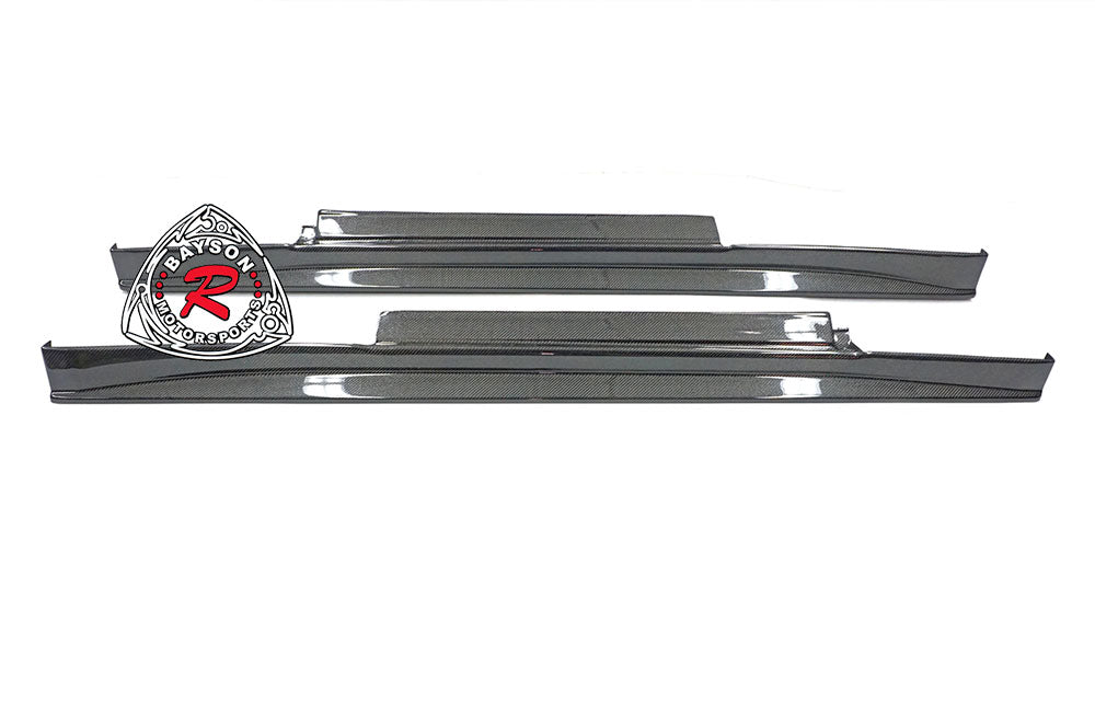 Z Style Side Skirts (Carbon Fiber) For 2009-2016 Nissan GTR (R35)