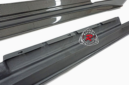 Z Style Side Skirts (Carbon Fiber) For 2009-2016 Nissan GTR (R35)