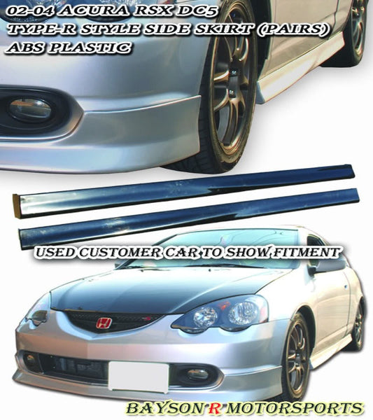 TR Style Side Skirts For 2002-2004 Acura RSX
