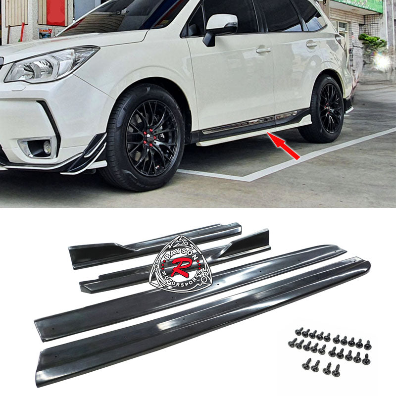 DM Style Side Skirts (Polyurethane) For 2014-2018 Subaru Forester XT