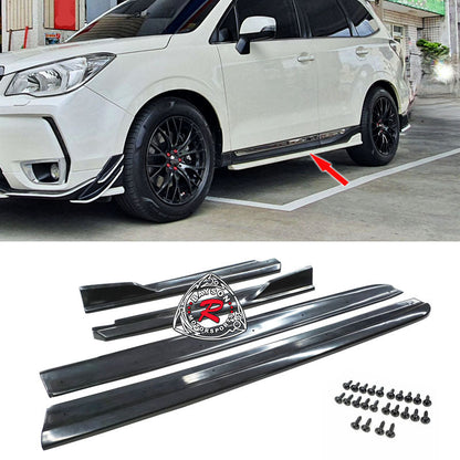 DM Style Side Skirts (Polyurethane) For 2014-2018 Subaru Forester XT