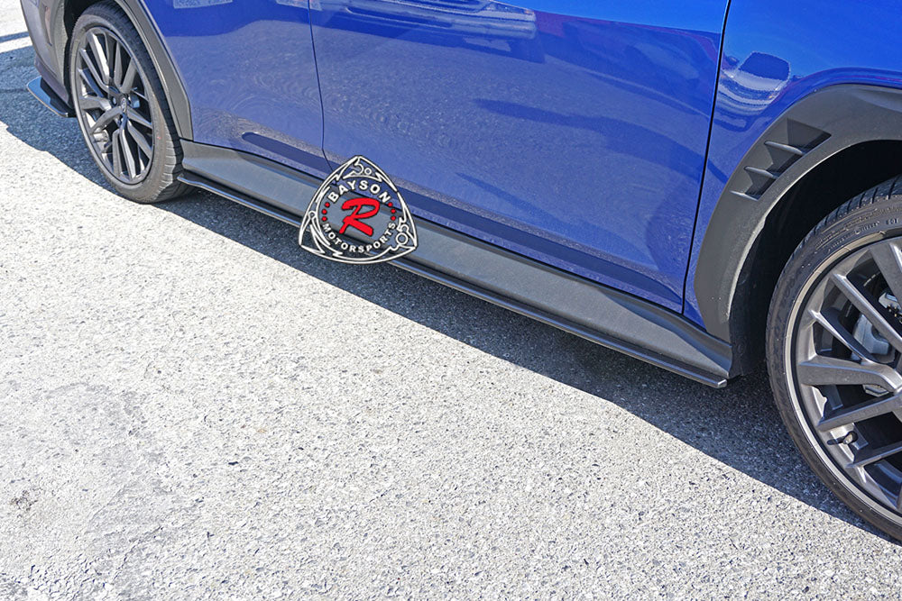 ST Style Side Skirt Extensions (ABS Plastic) For 2022-2025 Subaru WRX