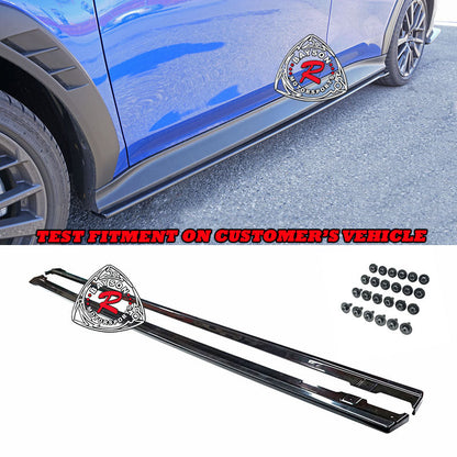 ST Style Side Skirt Extensions (ABS Plastic) For 2022-2025 Subaru WRX