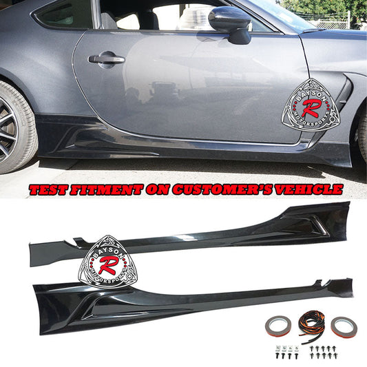 T Style Side Skirts (ABS Plastic) For 2022-2026 Subaru BRZ