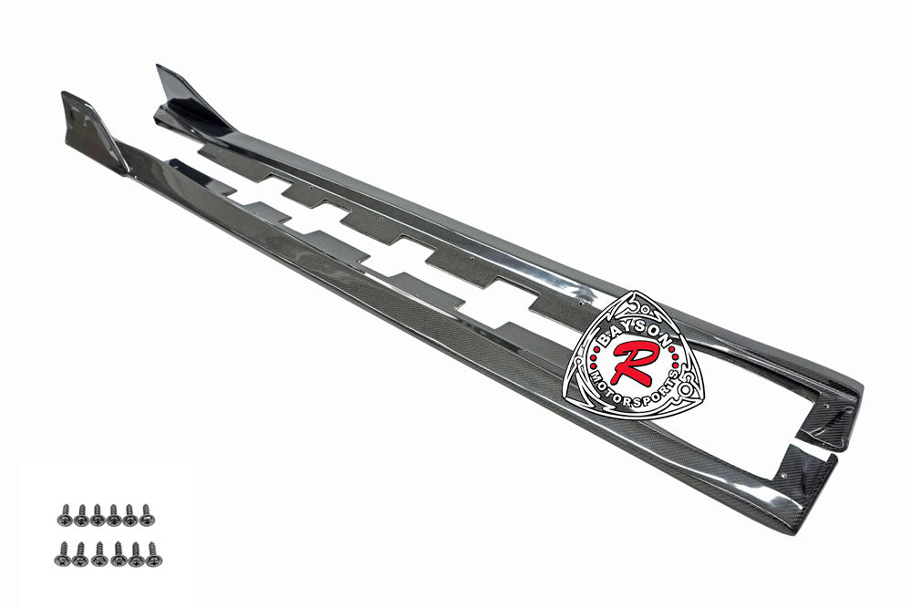 TM Style Side Skirts (Carbon Fiber) For 2022-2026 Subaru BRZ