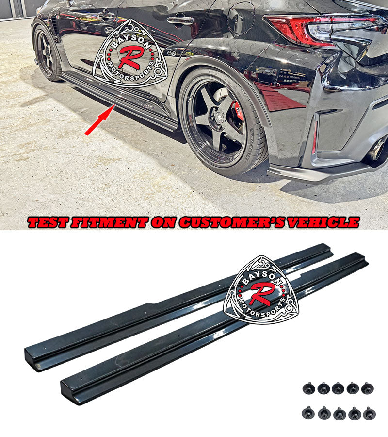 GD Style Side Skirts For 2023-2025 Toyota GR Corolla
