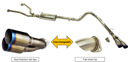 HKS LEGAMAX TRAIL MASTER 2022TUNDRA CATBACK