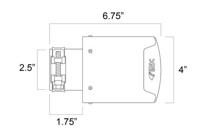 4" Slip-On Single Tip
