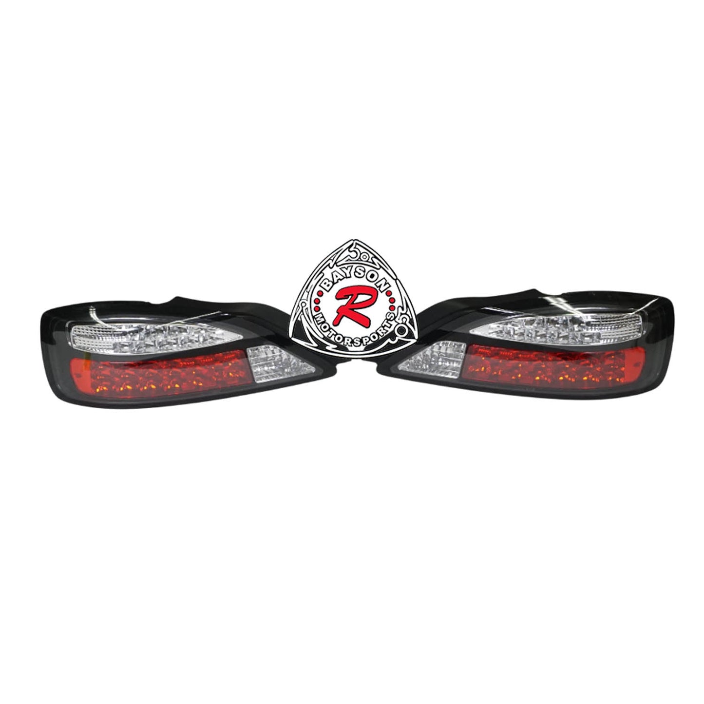 JDM Style LED Tail Lights (Red/Clear) For 1999-2002 Nissan S15 Silvia
