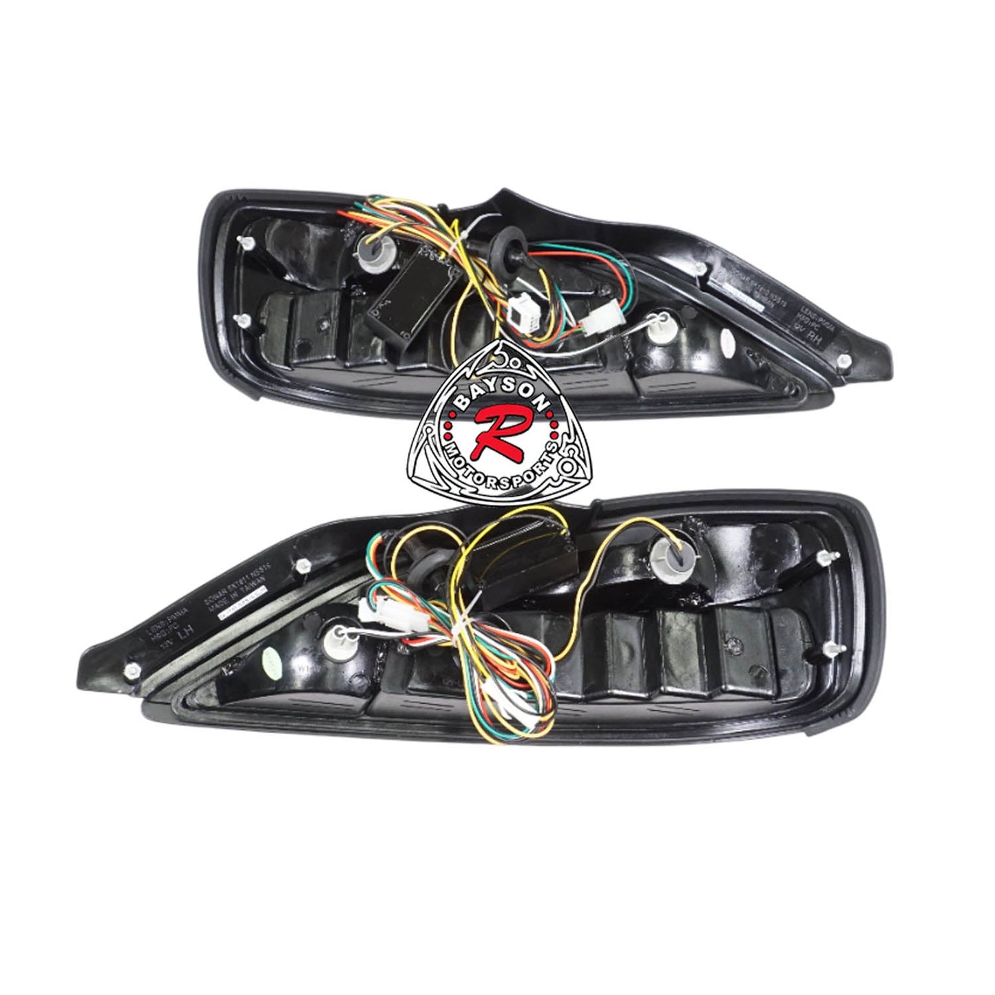 JDM Style LED Tail Lights (Red/Clear) For 1999-2002 Nissan S15 Silvia