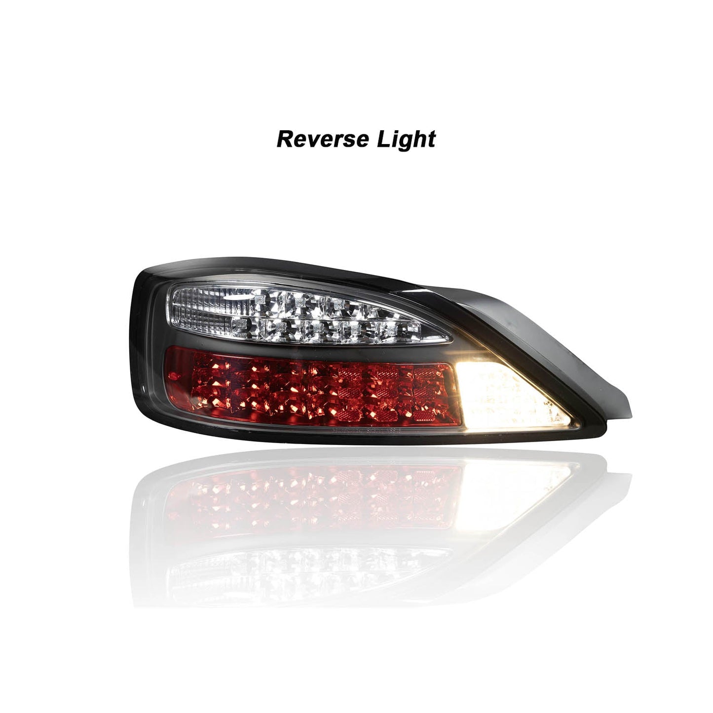 JDM Style LED Tail Lights (Red/Clear) For 1999-2002 Nissan S15 Silvia