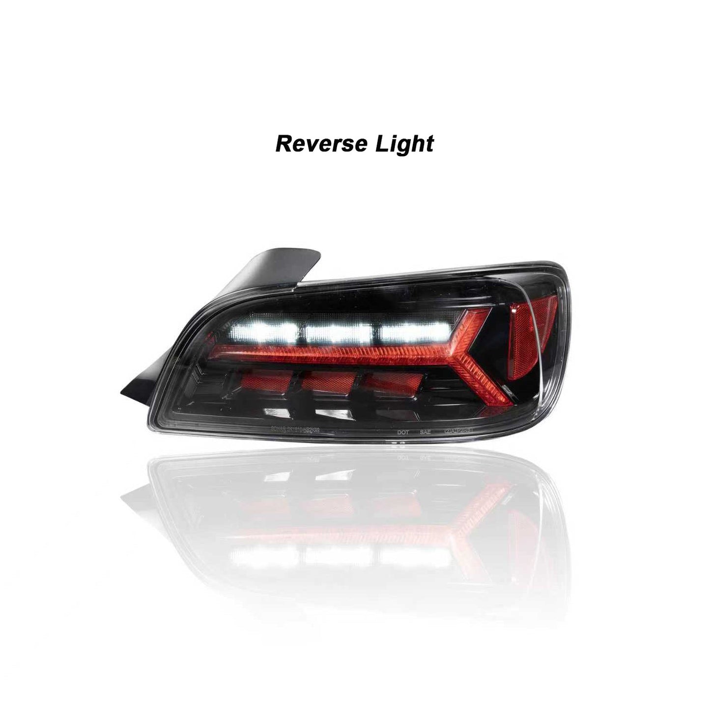JDM Style LED Sequential Tail Lights (Black Chrome Housing) For 2000-2003 Honda S2000 (AP1)