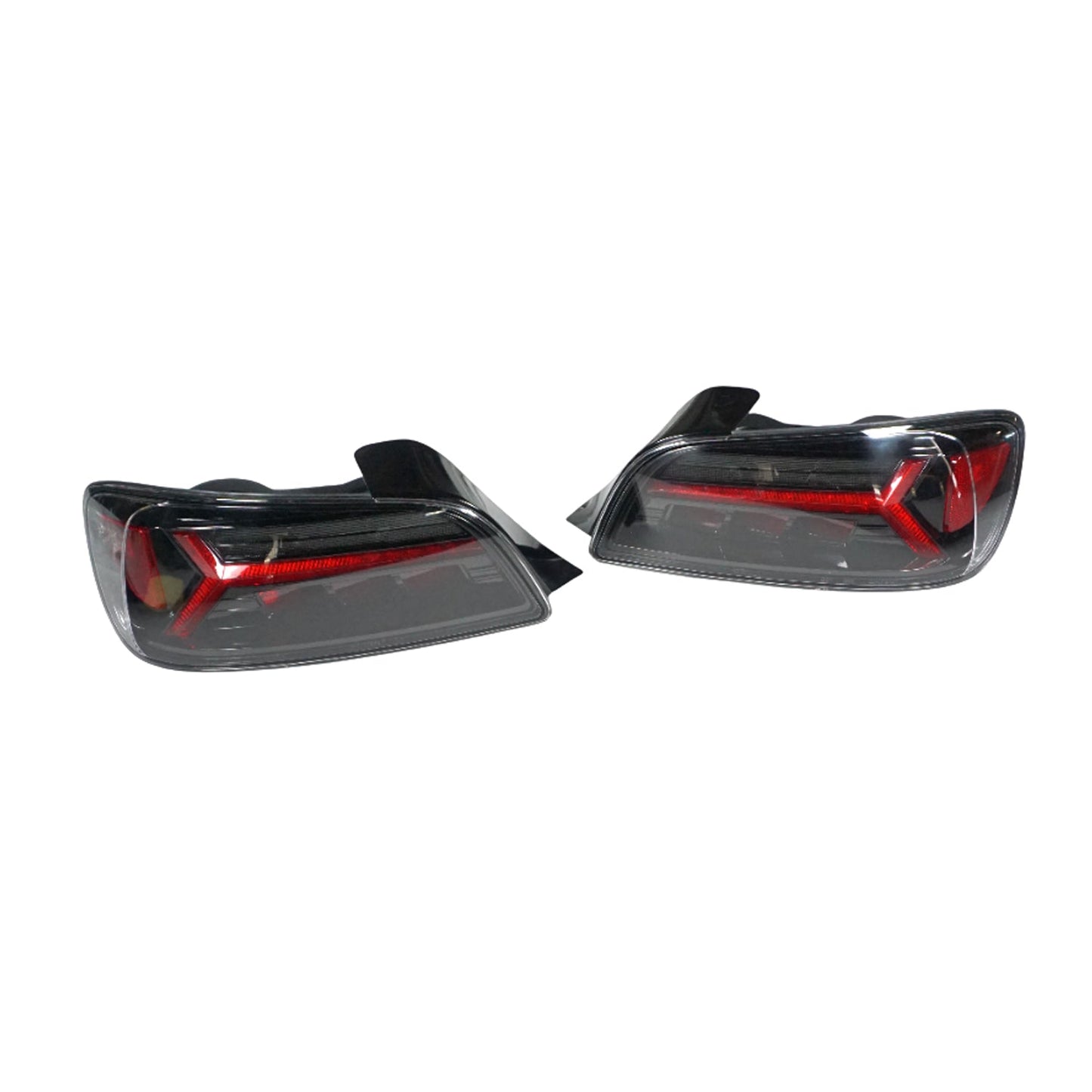 JDM Style LED Sequential Tail Lights (Black Chrome Housing) For 2000-2003 Honda S2000 (AP1)