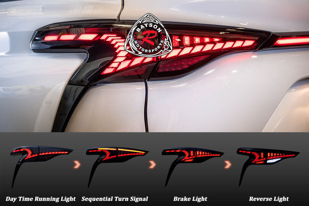 Sequential Tail Light For 2021-2025 Toyota Sienna