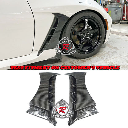 OE Style Fender Vents Replacement (Carbon Fiber) For 2022-2026 Subaru BRZ