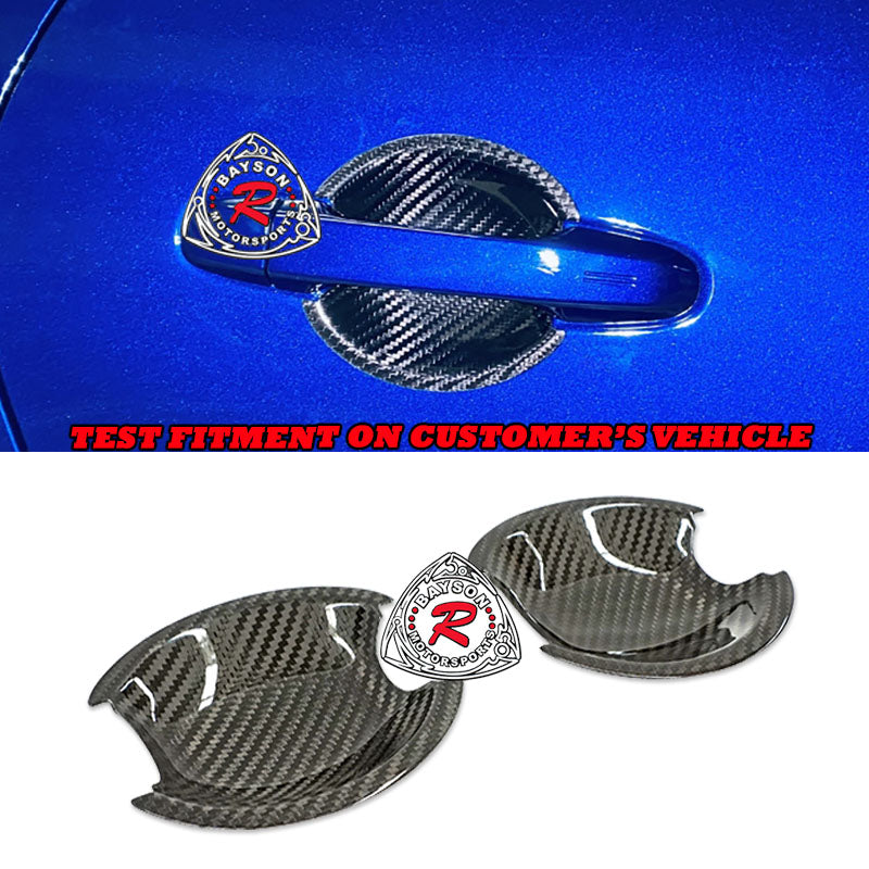 Door Handle Bowl Cover (Carbon Fiber) For 2022-2026 Toyota GR86