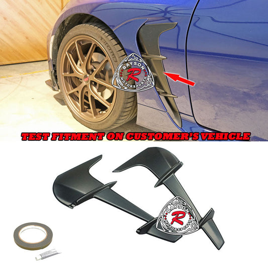 T Style Fender Trim Garnishes (ABS Plastic) For 2022-2026 Toyota GR86