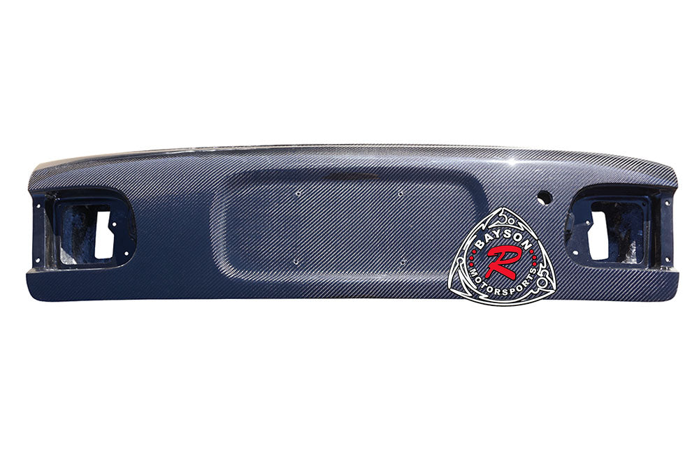 Trunk Lid w/ Keyhole (Carbon Fiber) For 1992-1995 Honda Civic (3Dr Hatchback)