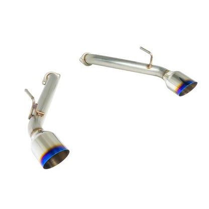 REMARK Axleback Exhaust. Infiniti Q60. Burnt Stainless Single Wall Tip