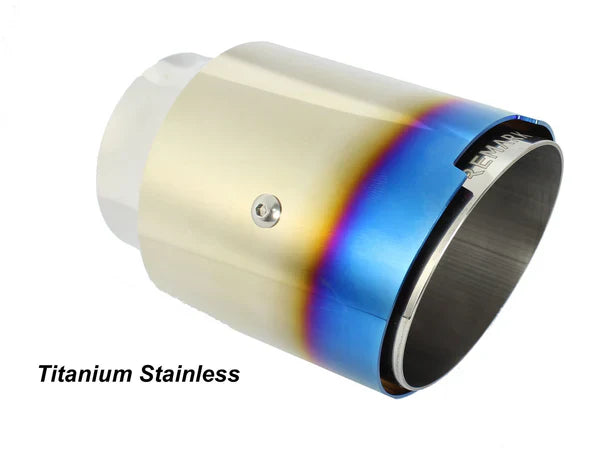 REMARK Catback Exhaust. Mazda MX-5 ND. Stainless Steel Tip Cover (Manual Trans)