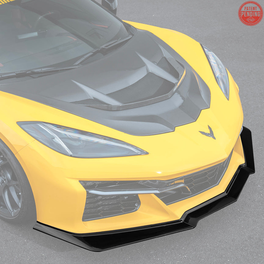 Corvette C8 Z06 / E-Ray DRY CARBON FIBER Front Splitter [Z07 Extended Package]