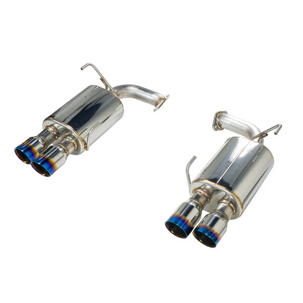 REMARK Axleback Exhaust. Subaru WRX VB 2022+. Burnt Stainless Double Wall Tip (Muffler Ver.)