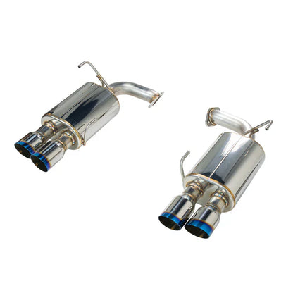 REMARK Axleback Exhaust. Subaru WRX VB 2022+. Burnt Stainless Single Wall Tip (Muffler Ver.)