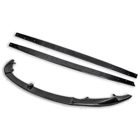 2014-20 BMW F80 M3 Carbon Fiber Front Splitter & Side Skirts