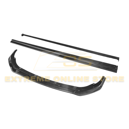 2023-24 GR Corolla Carbon Fiber Front Lip & Side Skirts