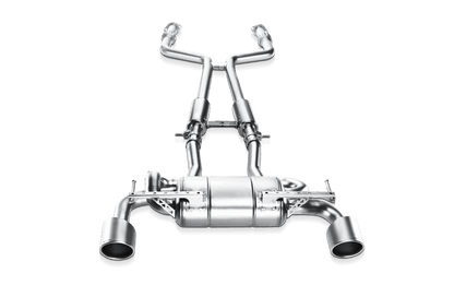 Akrapovic 09-17 Nissan 370Z Evolution Line Cat Back (SS) (Req. Tips)