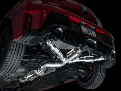 AWE Touring Edition Exhaust for GR Corolla - Diamond Black Tips