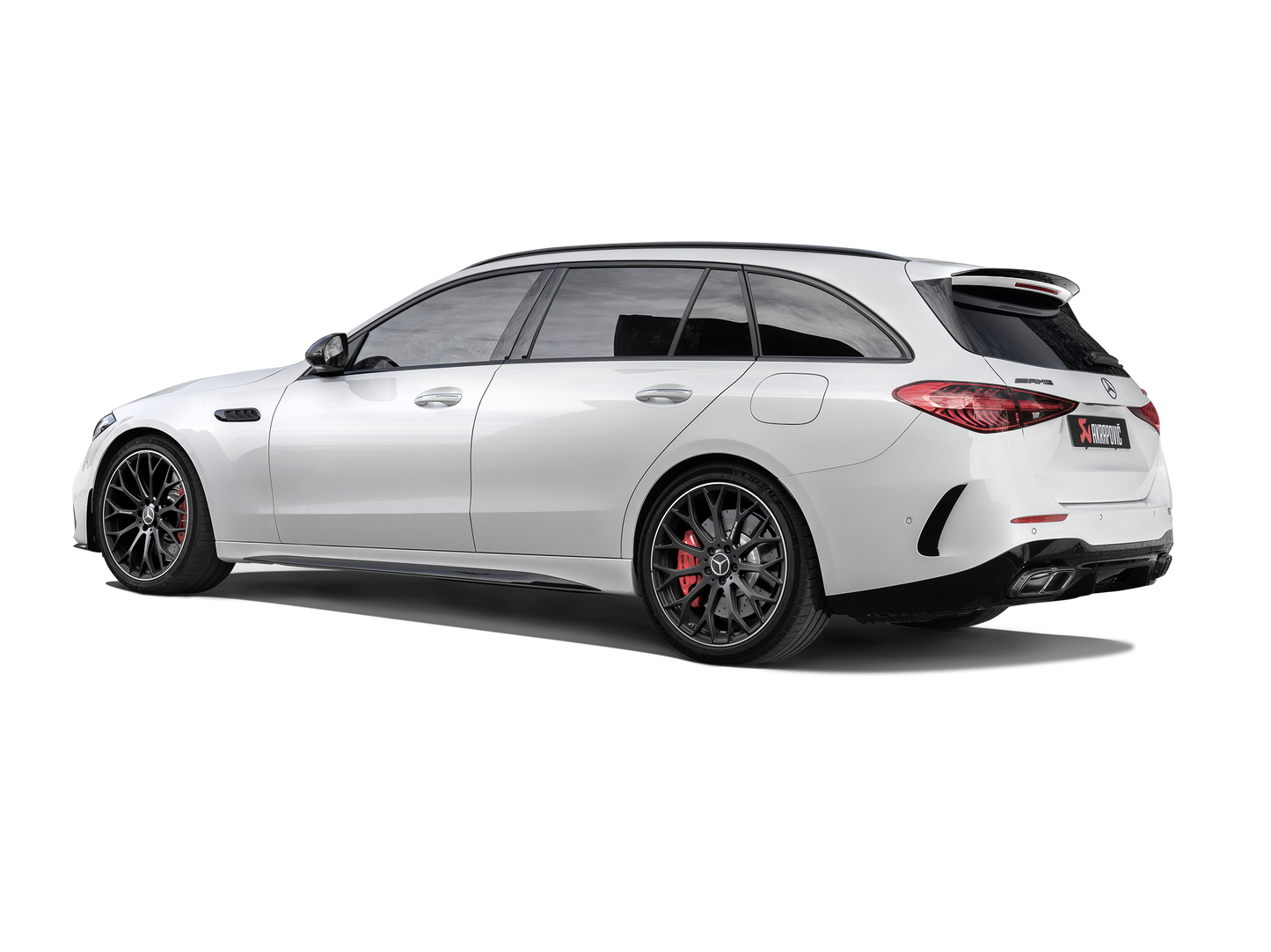 Akrapovic Mercedes-AMG C 63 S E Performance C 43 4MATIC (W206, S206) - Slip-On Line (Titanium)