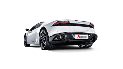 Akrapovic Huracan LP 610-4 Coupe / Spyder Slip-On Exhaust System w/ Carbon Tail Pipe Set (Titanium)