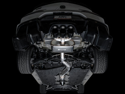 AWE Touring Edition Exhaust for DE5 Integra Type-S - Triple Diamond Black Tips