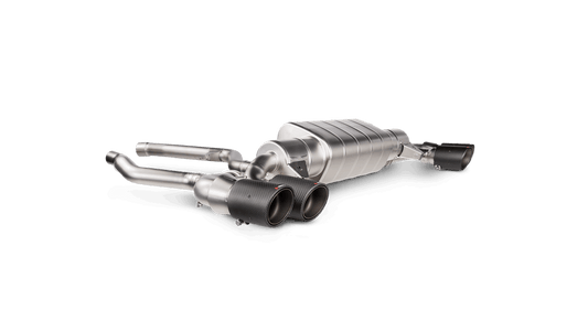 Akrapovic 20-22 BMW M340i (G20, G21) Slip-On Line (Titanium) (Requires BMW Part #18308686640)