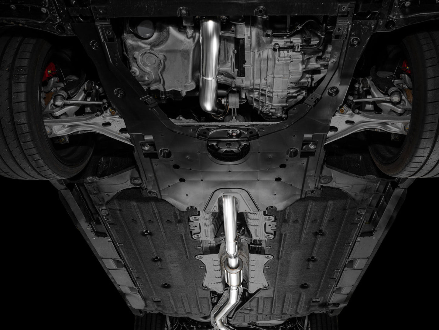 AWE Track Edition Exhaust for DE5 Integra Type-S - Triple Chrome Silver Tips