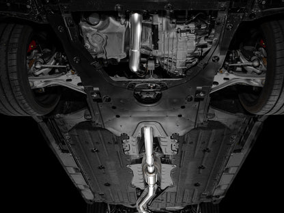 AWE Track Edition Exhaust for DE5 Integra Type-S - Triple Chrome Silver Tips