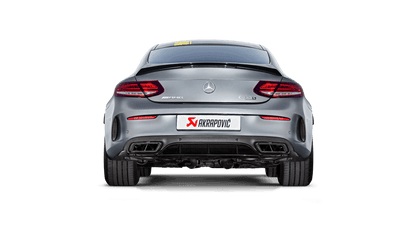 Akrapovic 16-17 AMG C63 Coupe Evolution Line Cat Back (Titanium) w/ Carbon Tips and Link Pipe