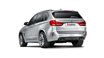 Akrapovic 15+ BMW X5M (F85) Evolution Line Cat Back (Titanium) w/ Carbon Tips
