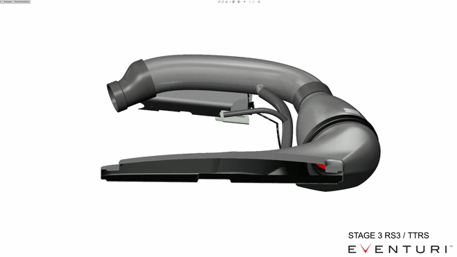Eventuri Audi 8V Gen 2 RS3 / 8S TTRS Black Carbon Stage 3 Intake System