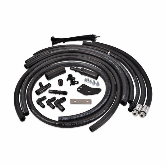 IAG V2 Street Series AOS Replacement Hose Line & Hardware Install Kit - 08-14 WRX, 08-21 STI, 05-09 LGT