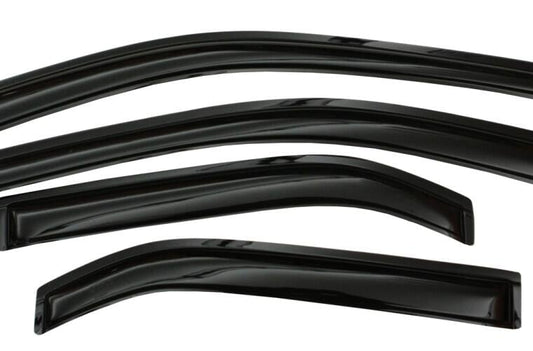 AVS 2016-2021 Honda Civic Sedan Outside Mount Door Ventvisor Deflector Set - Smoke