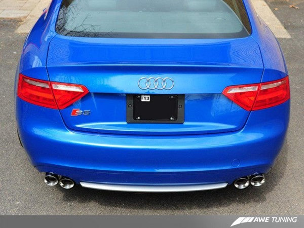 AWE Tuning S5 4.2L Touring Edition Exhaust System - Polished Silver Tips