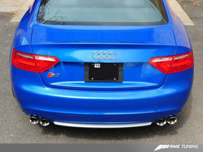 AWE Tuning S5 4.2L Touring Edition Exhaust System - Polished Silver Tips