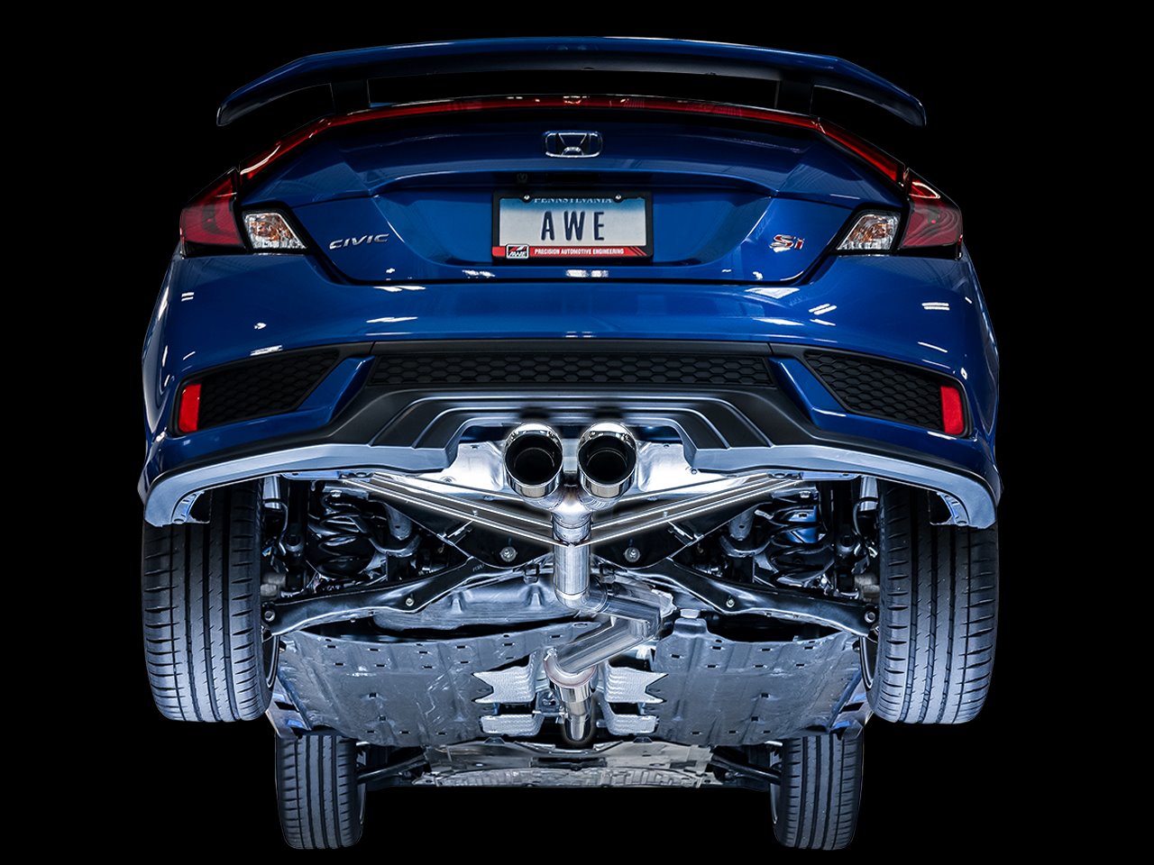 AWE 2016-2021 Civic Si Track Edition Exhaust