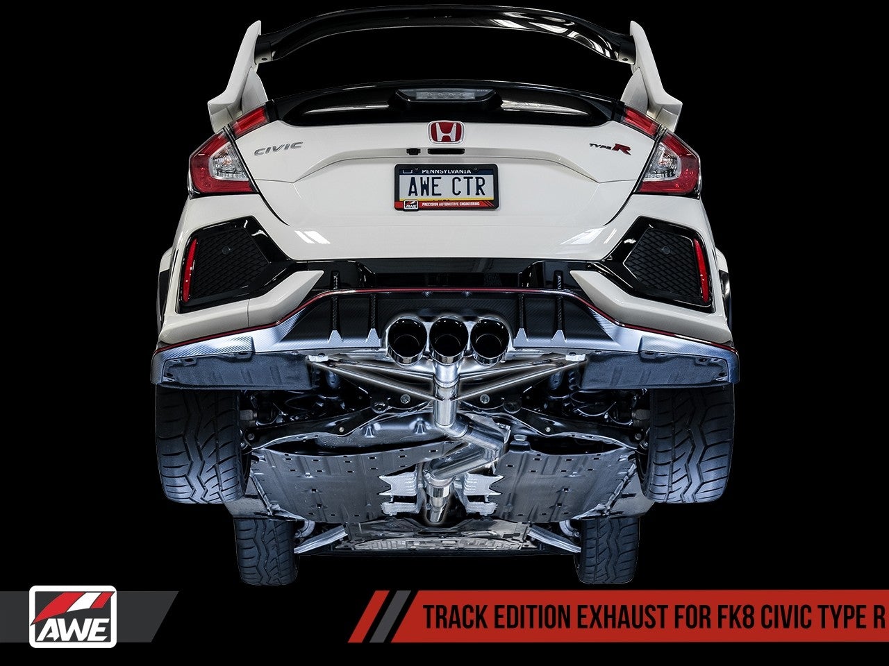 AWE 2017-2021 Civic Type-R FK8 Track Edition Exhaust
