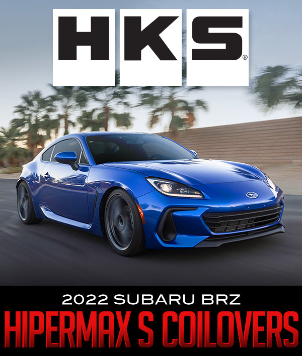 HKS HIPERMAX S COILOVERS: 2022 SUBARU BRZ