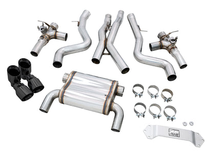 AWE SwitchPath™ Catback Exhaust for BMW F8X M3/M4 - Diamond Black