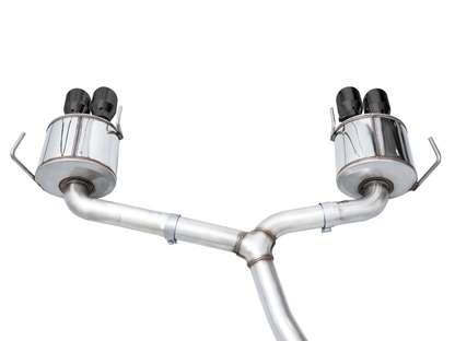 AWE Touring Edition Exhaust for VB Subaru WRX - Diamond Black Tips