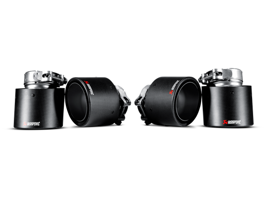 Akrapovic F8X M3 / M4 Carbon Tip Set